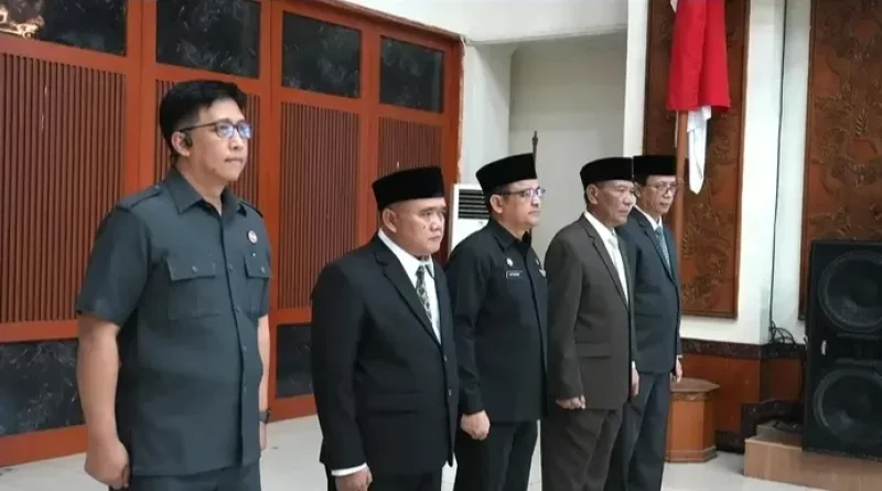 Bupati KDS Lantik Eselon II di Empat OPD